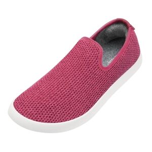 Allbirds Tree Lounger Slippers in Berry Red
